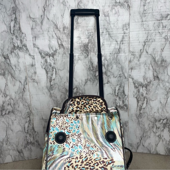 Kathy Van Zeeland Rolling Duffle Bag - Picture 9 of 16